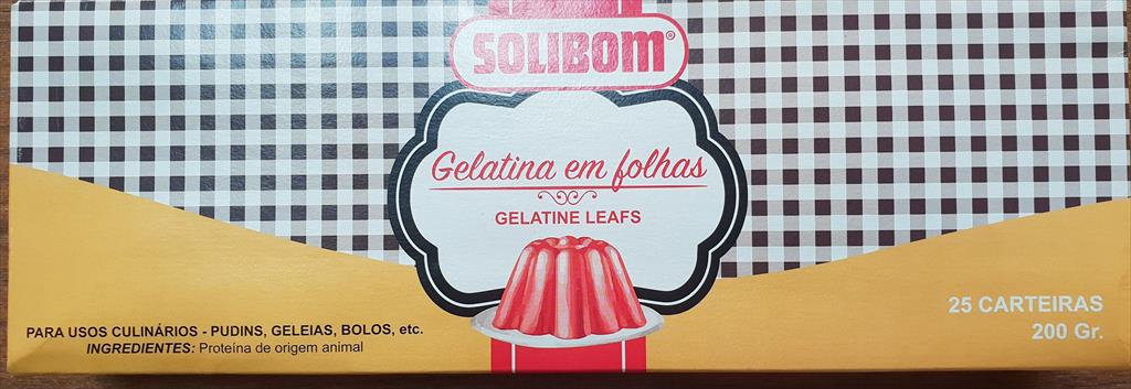 GELATINA FOLHAS BRANC +/-8G 3F SOLIBOM